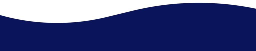 A dark blue wave-like shape flowing horizontally across a black background. The wave starts from the left and curves gently upward towards the right, creating a smooth and fluid visual effect.